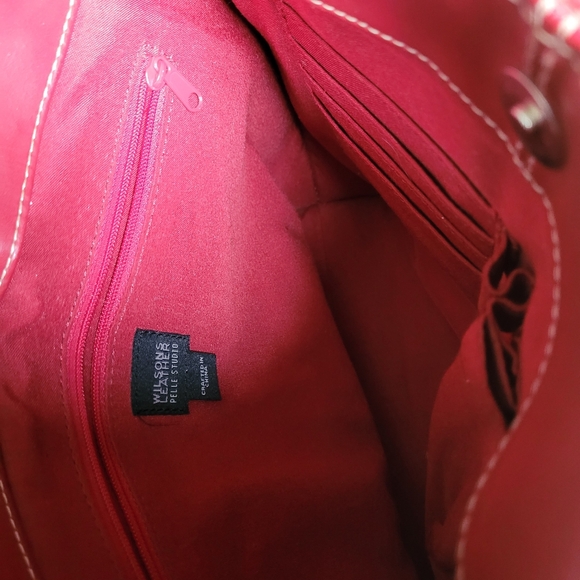 Wilson's Leather Pelle Studio Small Tote/Handbag - Picture 8 of 12